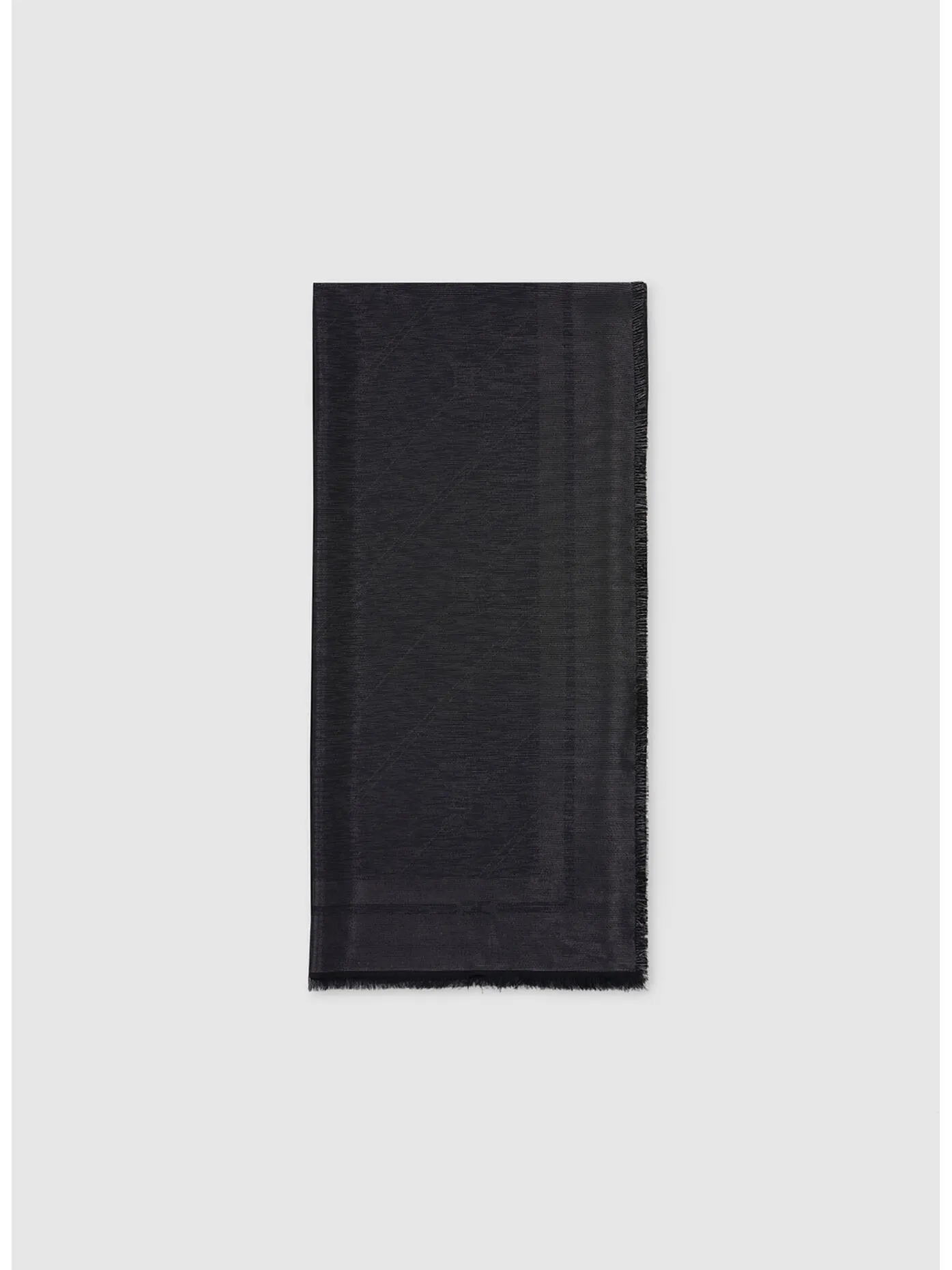     -ELISABETTA FRANCHI    -PASHMINA IN JACQUARD LUREX CON LOGO-