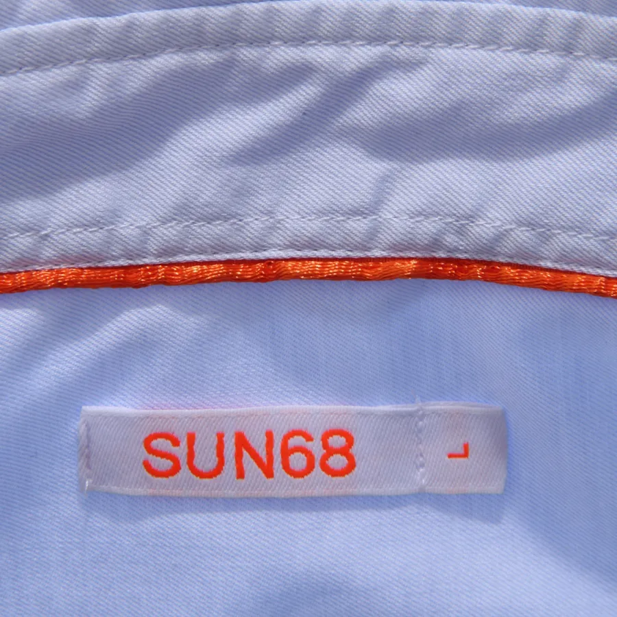 6197AQ camicia uomo SUN 68 man shirt