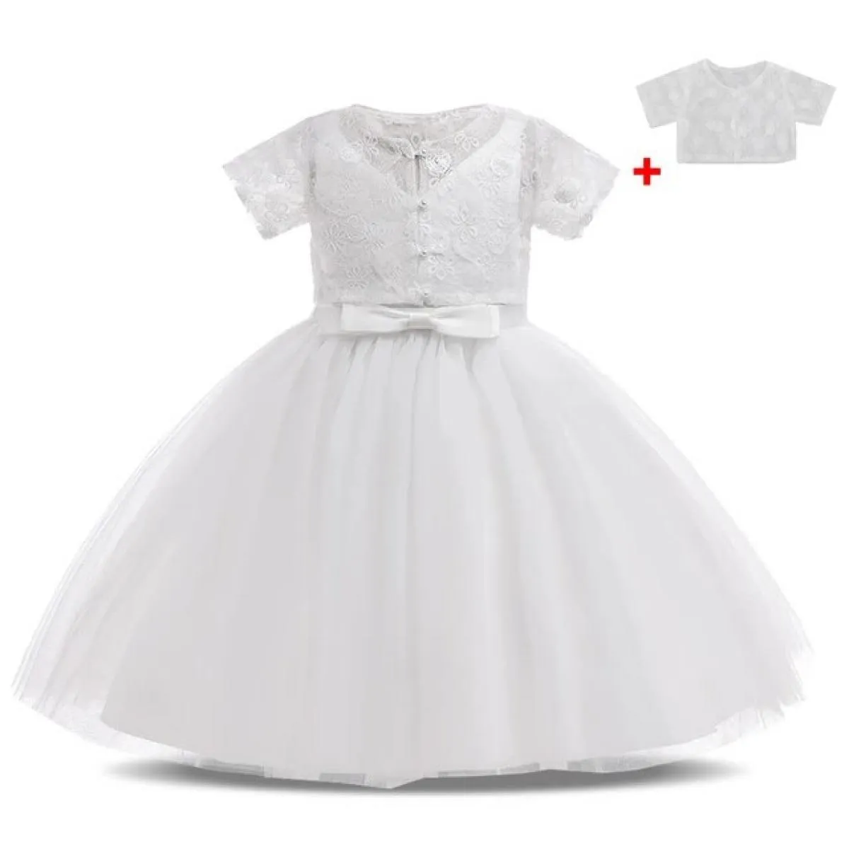 Abito da bambina a fiori per bambini, damigella d'onore, abiti da sposa, per bambini, abiti da ballo di Natale, per ragazze, bou