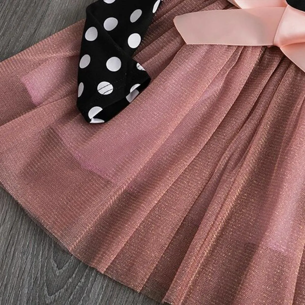 Abito per ragazze Abbigliamento per bambini Autunno Inverno Abito a maniche lunghe Abito per festa di compleanno Gonna soffice a