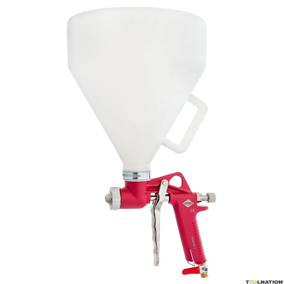 Airpress 45260 Pistola per calce da gesso Bicchiere da 5 litri