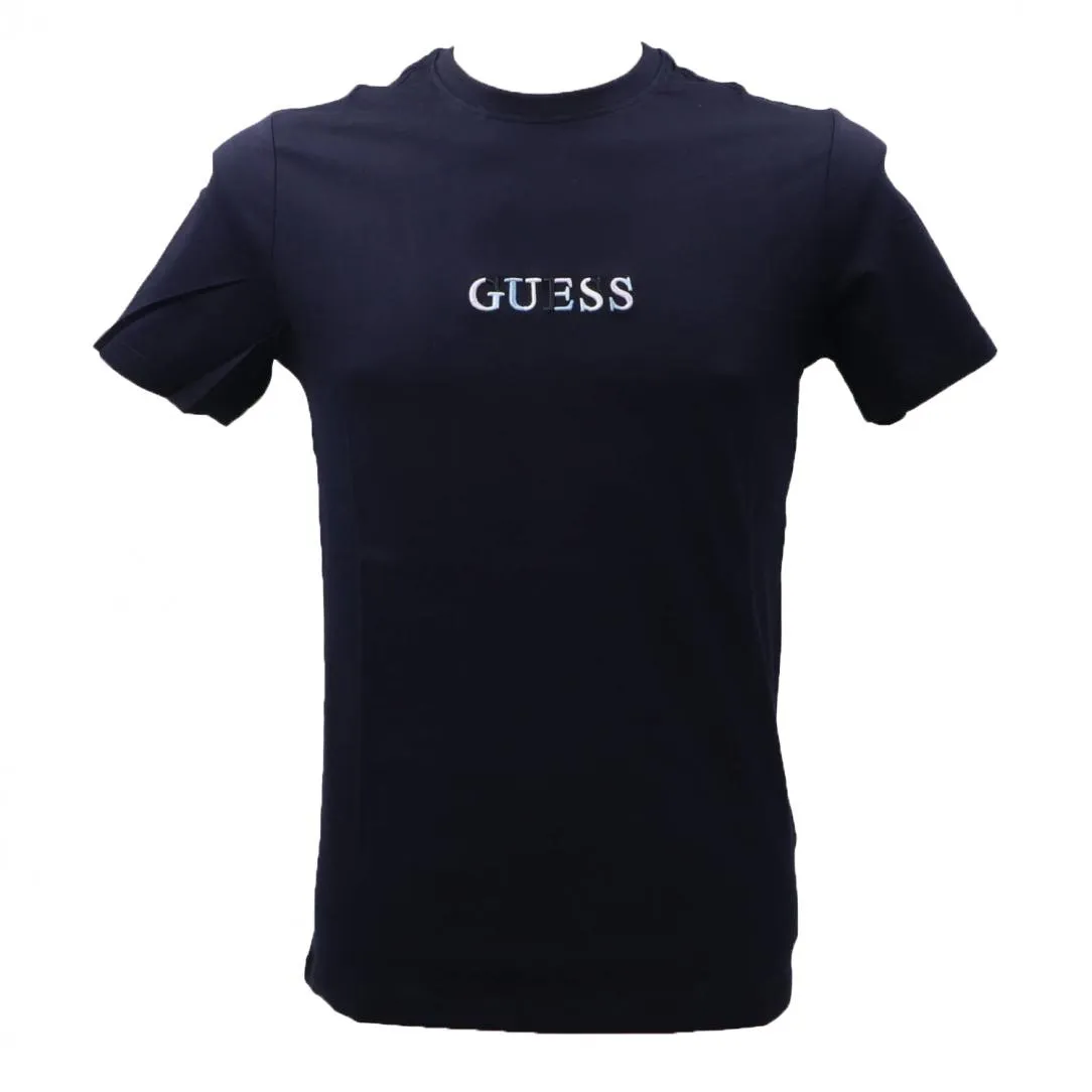 AOP MULTICOLOR TEE Blu