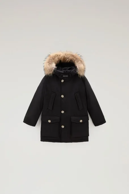 Arctic Parka in Ramar Cloth da bambino con pelliccia removibile                                                                 