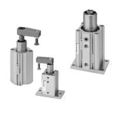 Attuatore a pinza, SMC MKB32TF-20LZ, serie MK, foro da 32mm, corsa 20mm, rotazione di 90°, 10 bar max