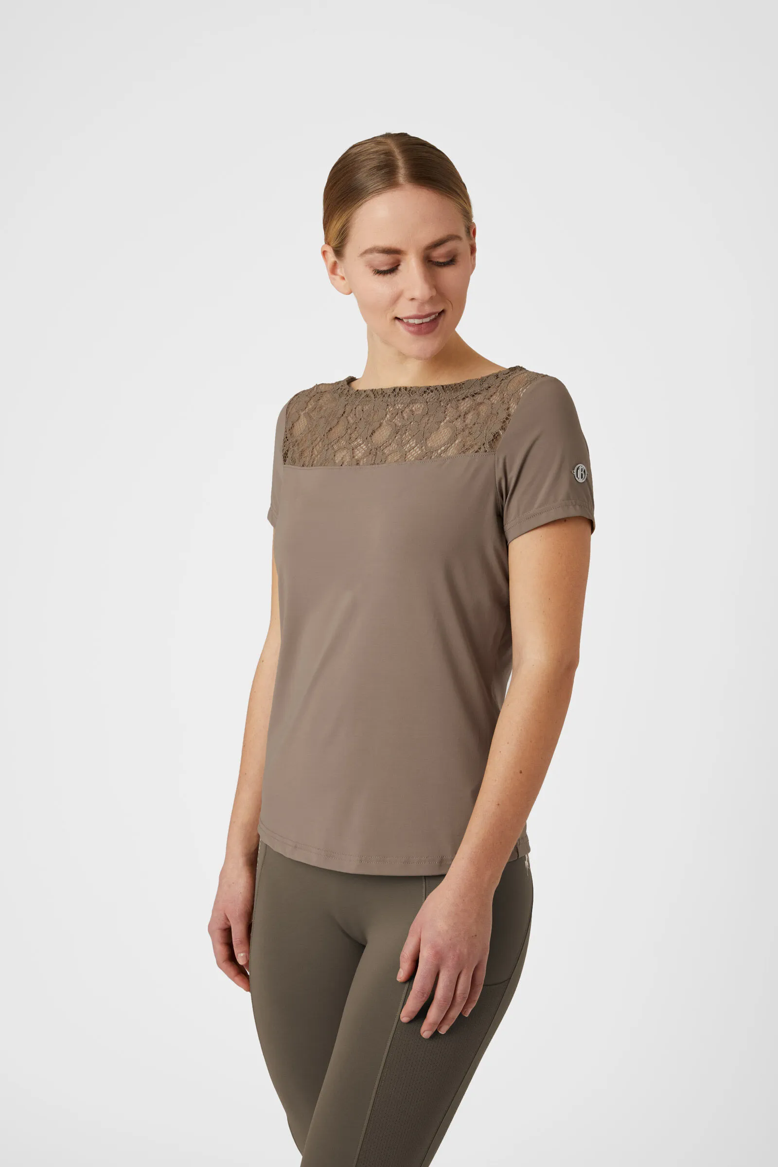 B Vertigo Natalia T-shirt in pizzo da donna