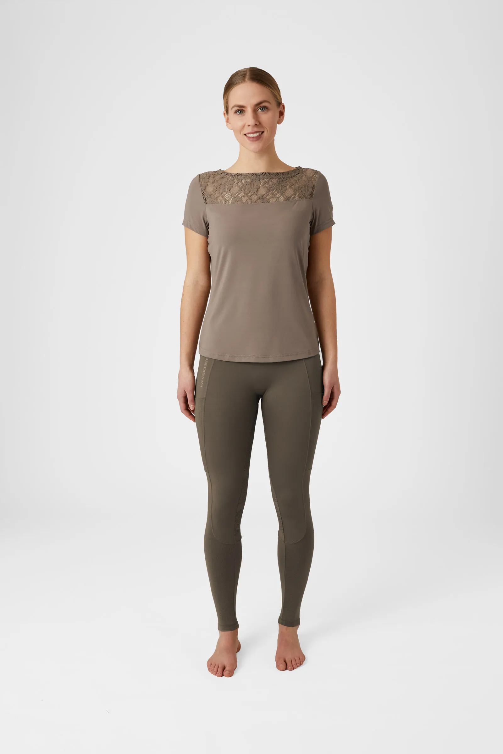 B Vertigo Natalia T-shirt in pizzo da donna