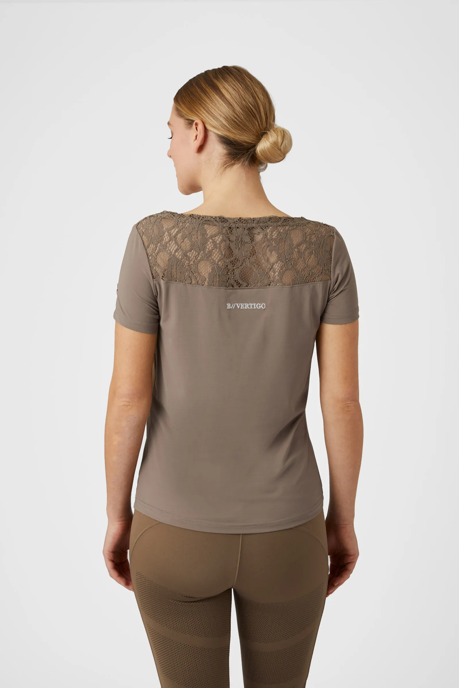 B Vertigo Natalia T-shirt in pizzo da donna