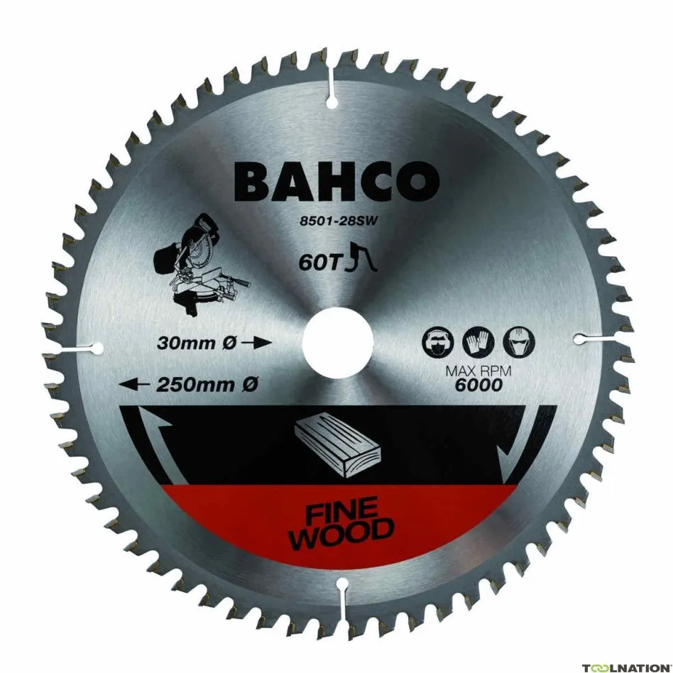 Bahco 8501-30SW Lame per seghe circolari per legno in troncatrici