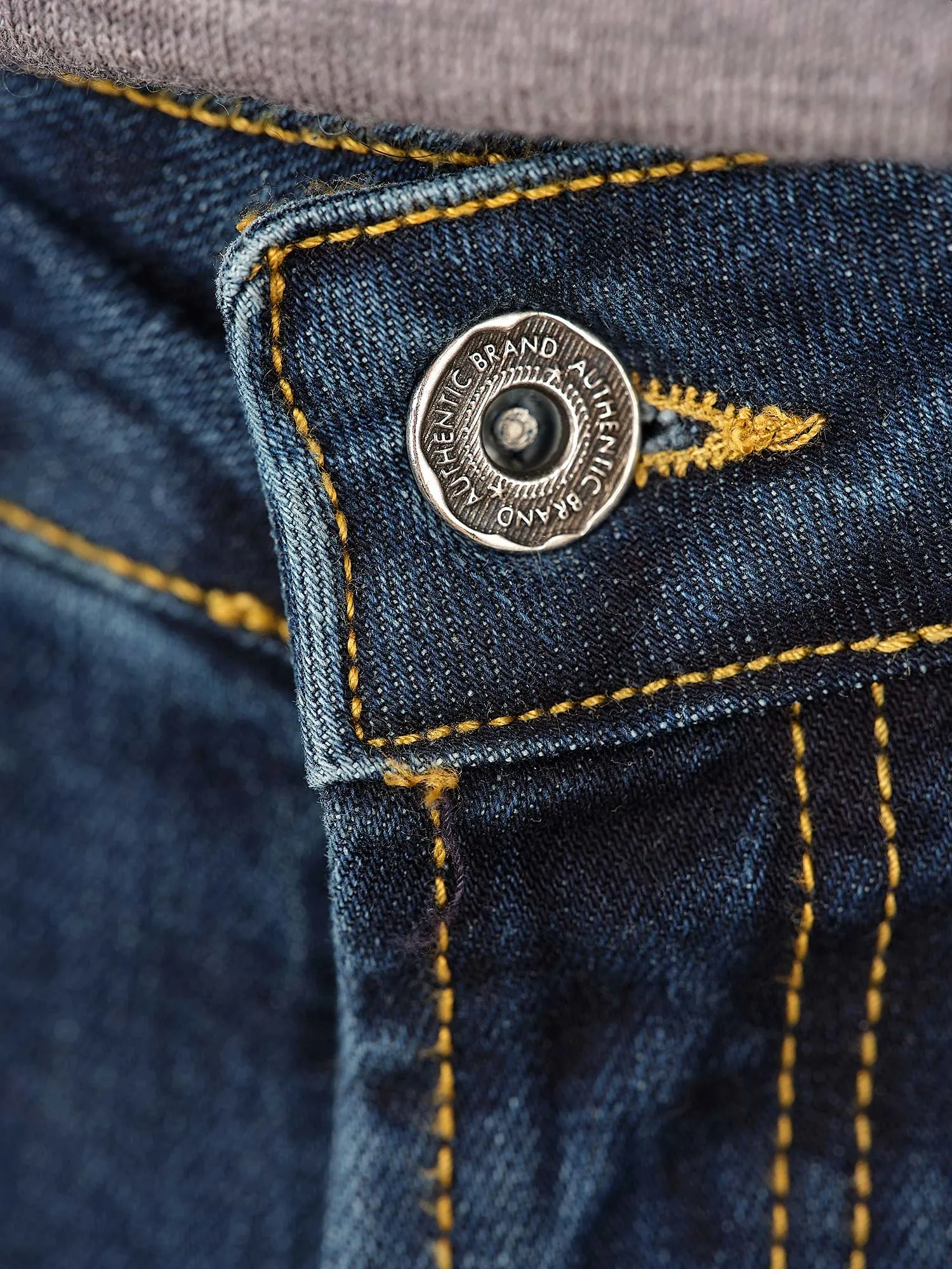 Blue Drainpipe Jeans for Men Slim Fit