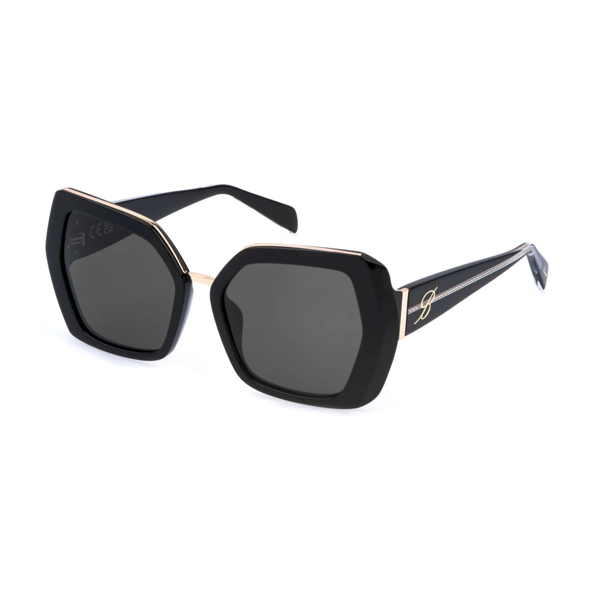   Blumarine SBM870 - 0700 Nero Lucido | Occhiale Da Sole Donna 