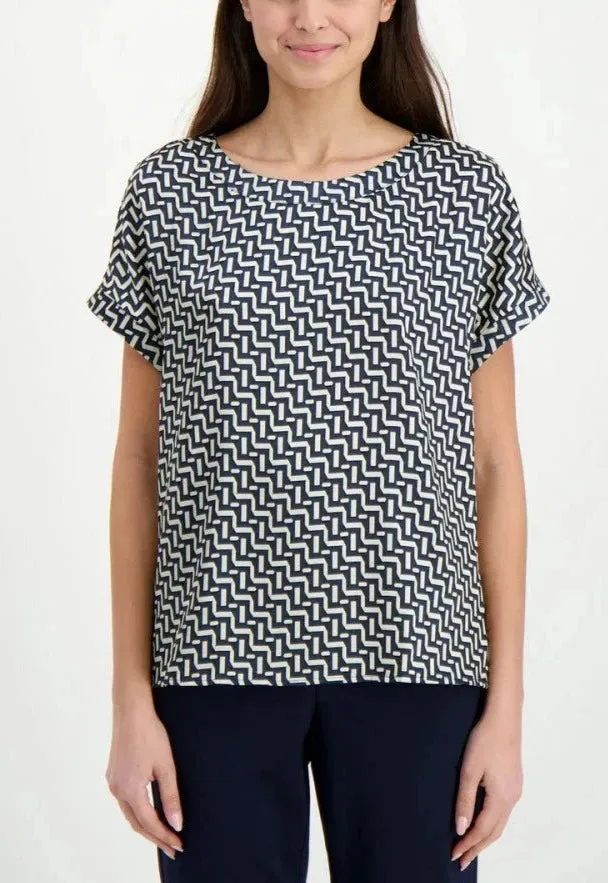 Blusa Emme Marella geometrica