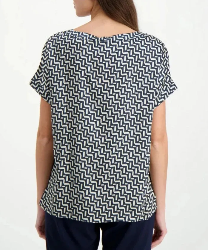Blusa Emme Marella geometrica