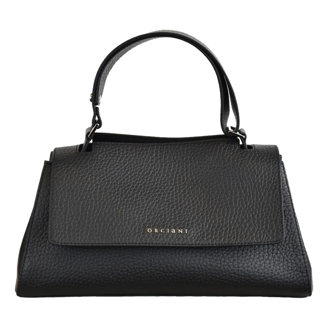 BORSA IN PELLE ORCIANI B02159-SOF NERO