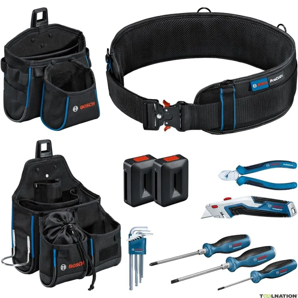 Bosch Professional Accessori 1600A02H5C Cintura porta attrezzi e set di attrezzi manuali Professionale