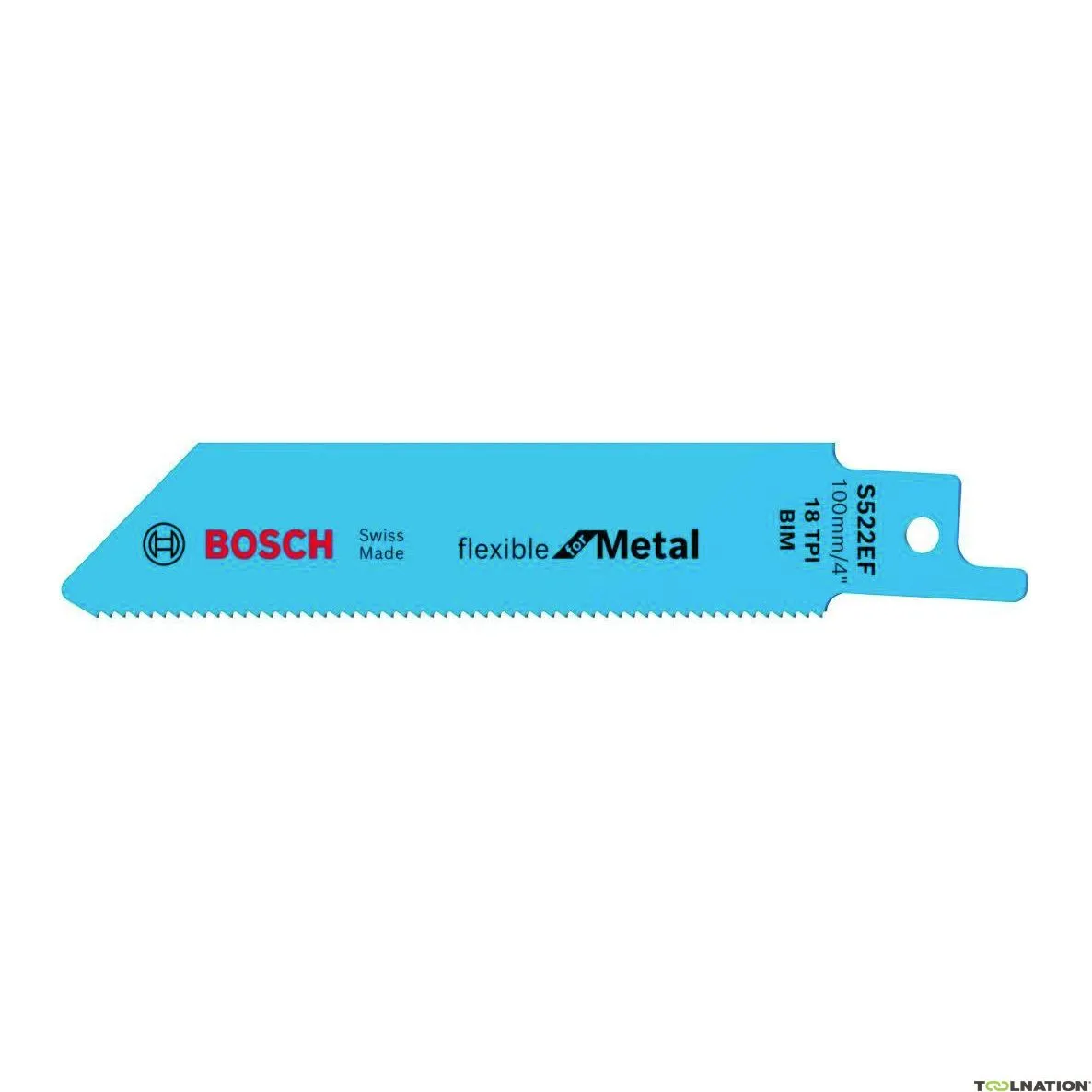 Bosch Professional Accessori 2608656012 S522EF Lama per sega circolare  Flessibile per metallo 100 mm 5 pezzi