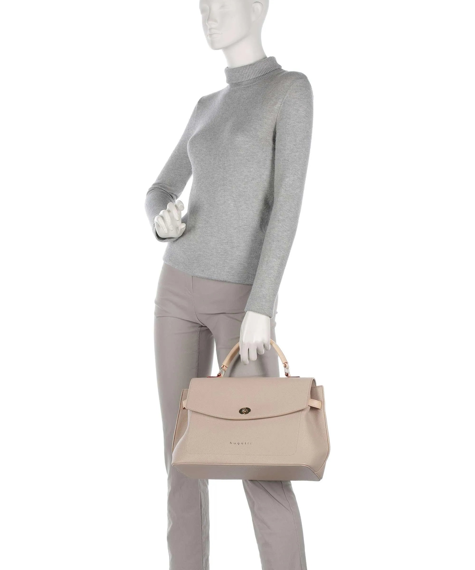  Bugatti Ella Borsa a mano pelle sintetica beige  