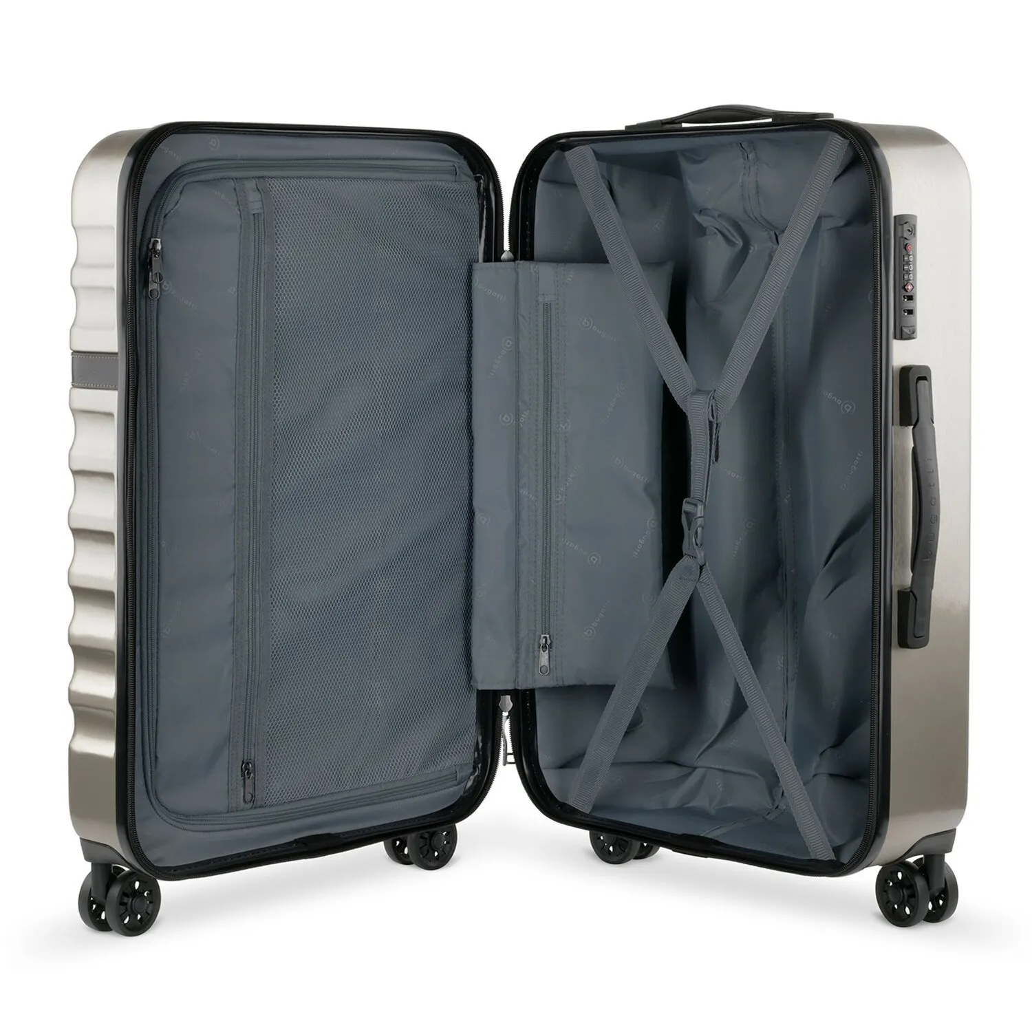 bugatti Set di valigie a 4 ruote Corium 3 pz.