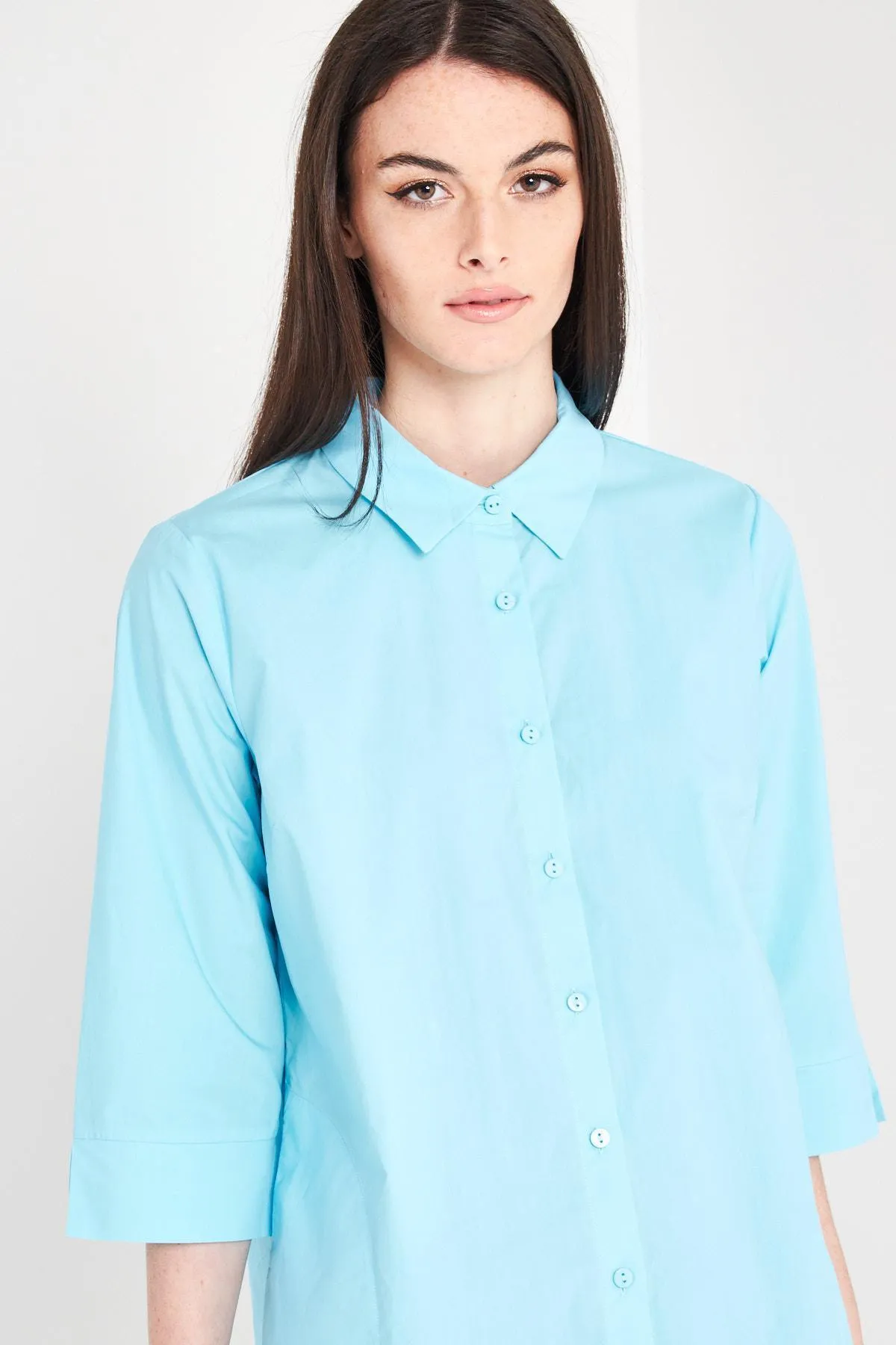 Camicia con tasche ACQUA
