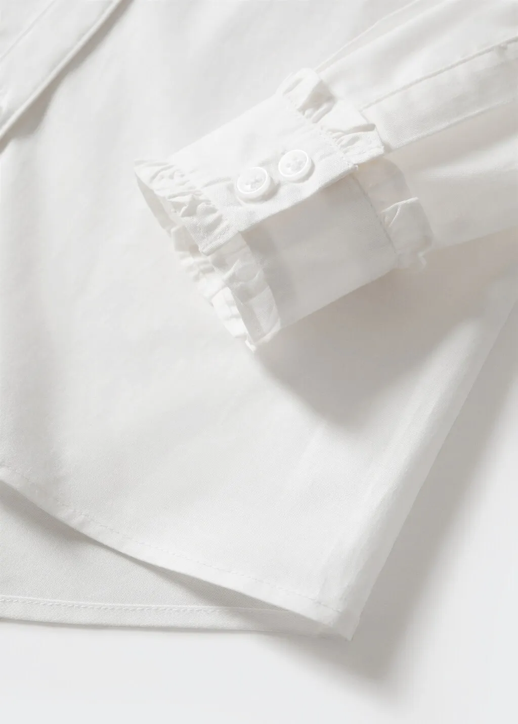 Camicia cotone maniche a palloncino