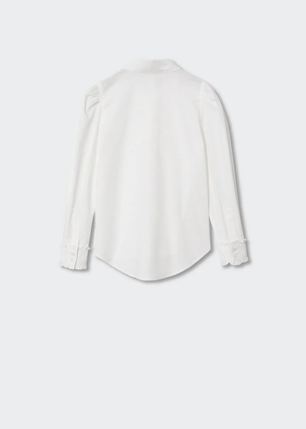Camicia cotone maniche a palloncino