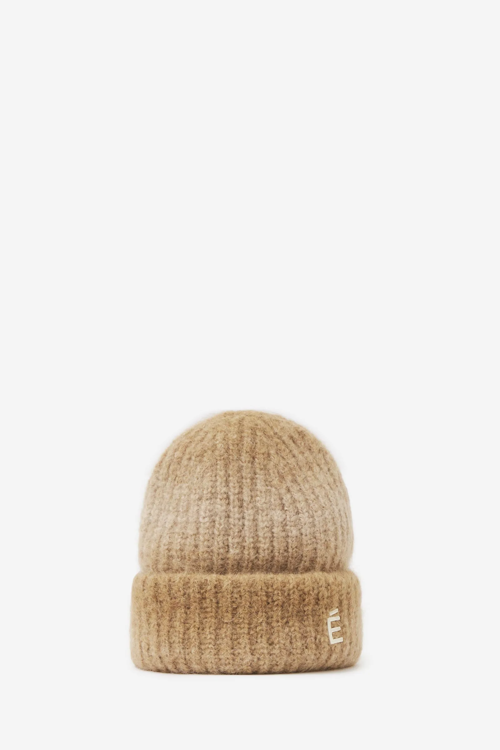 Cappello ALPACA BEANIE in lana ocra