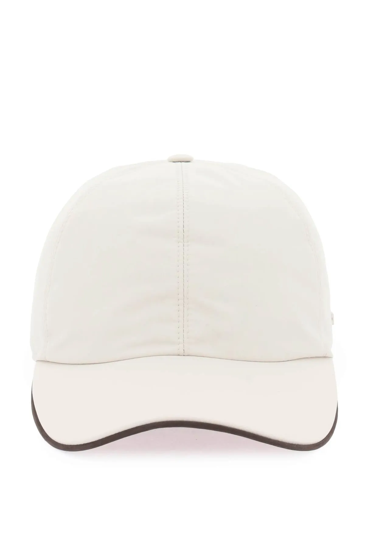 Cappello Baseball Con Profilo In Pelle