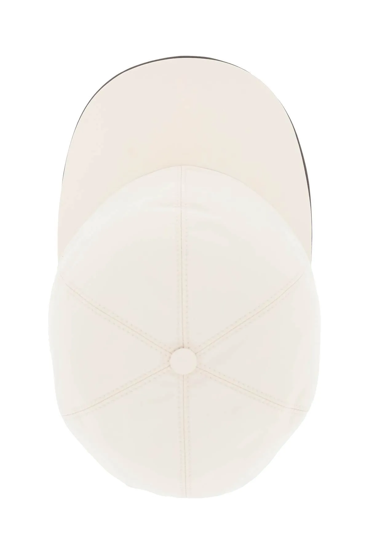 Cappello Baseball Con Profilo In Pelle