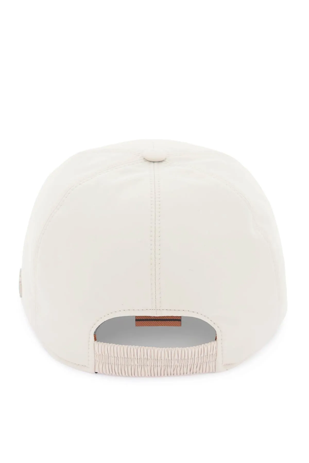 Cappello Baseball Con Profilo In Pelle