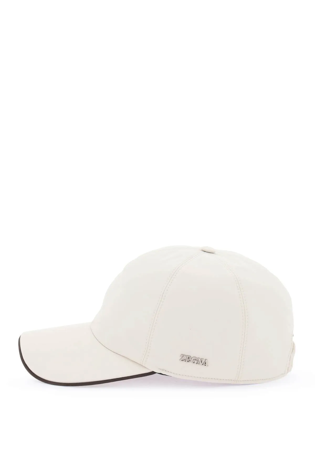 Cappello Baseball Con Profilo In Pelle