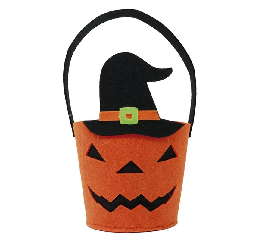 Cesto di Zucca con Cappello 25x13 cm