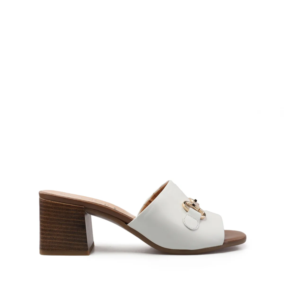   Ciabatte con tacco Donna in pelle QUUIO QUU30134P