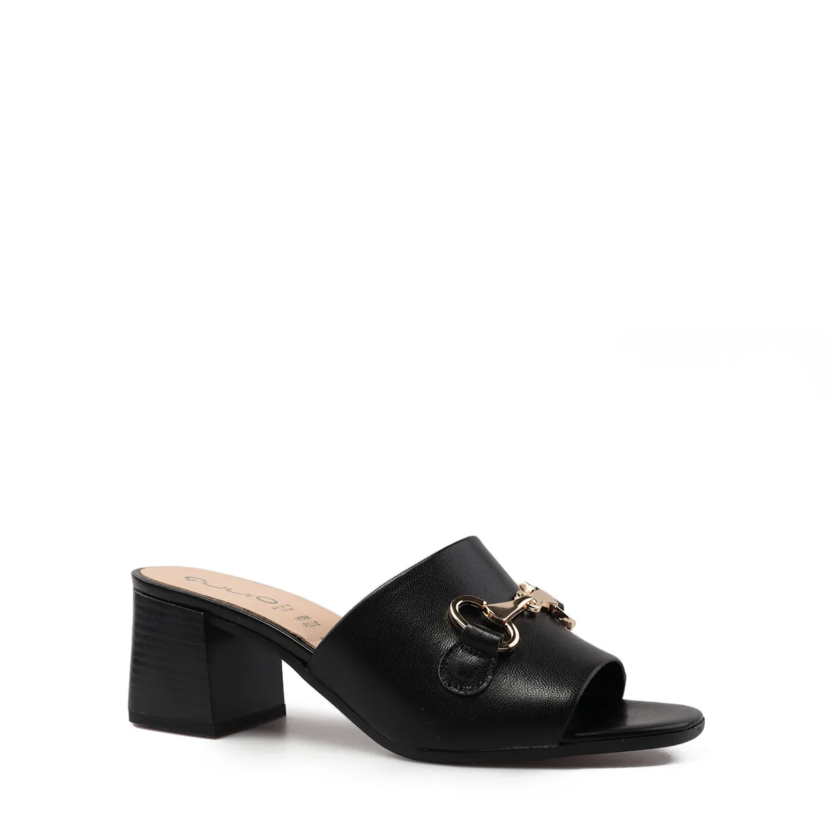   Ciabatte con tacco Donna in pelle QUUIO QUU30134P