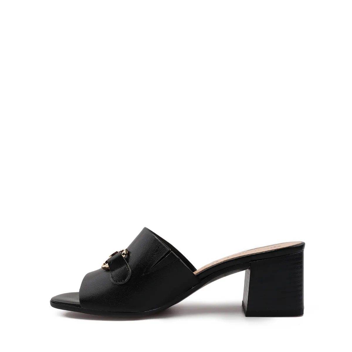   Ciabatte con tacco Donna in pelle QUUIO QUU30134P