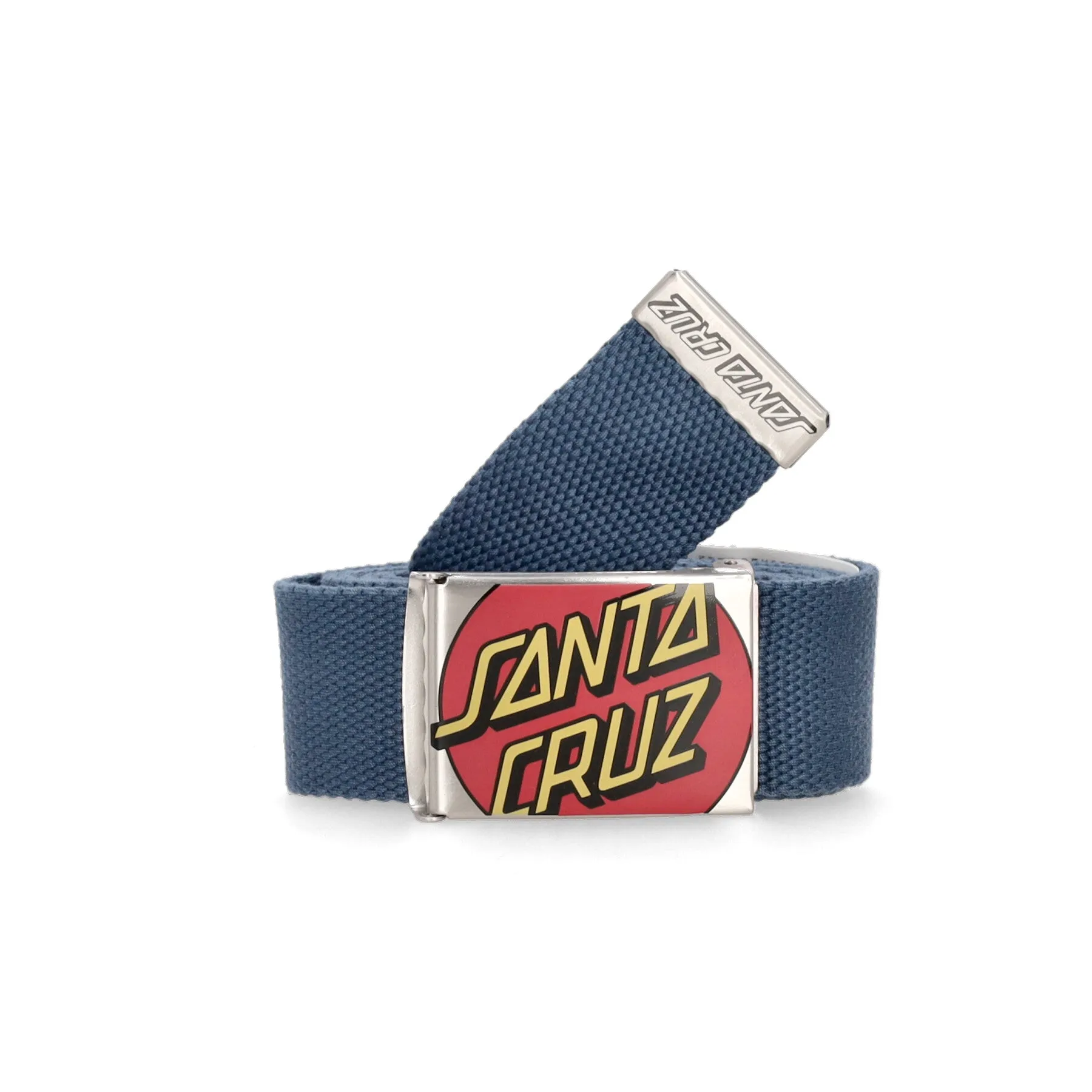 Cintura Uomo Crop Dot Belt Dusty Blue