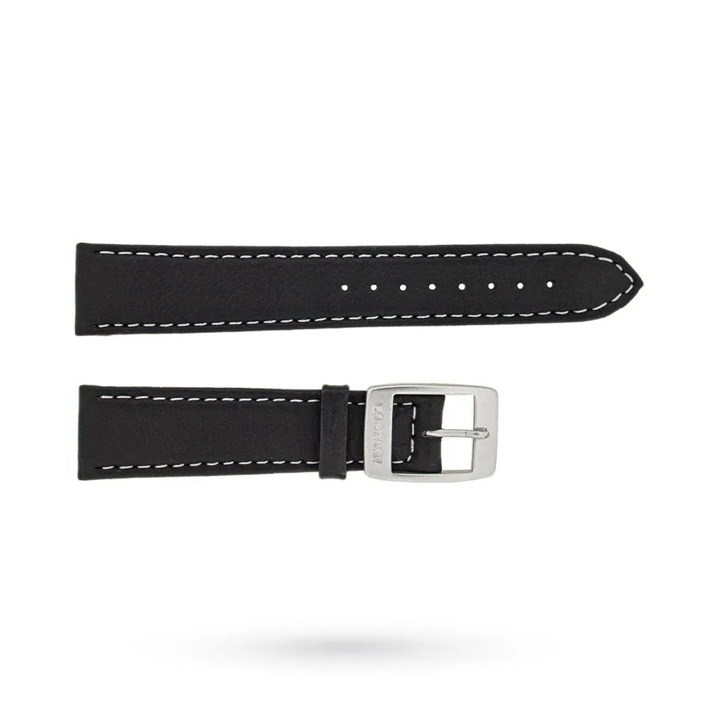 Cinturino originale Locman lorica nero 18-16mm