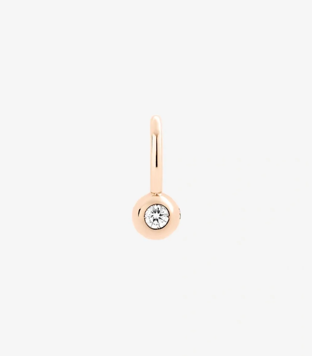Ciondolo Dodo Bollicine Oro Rosa e Diamante Bianco