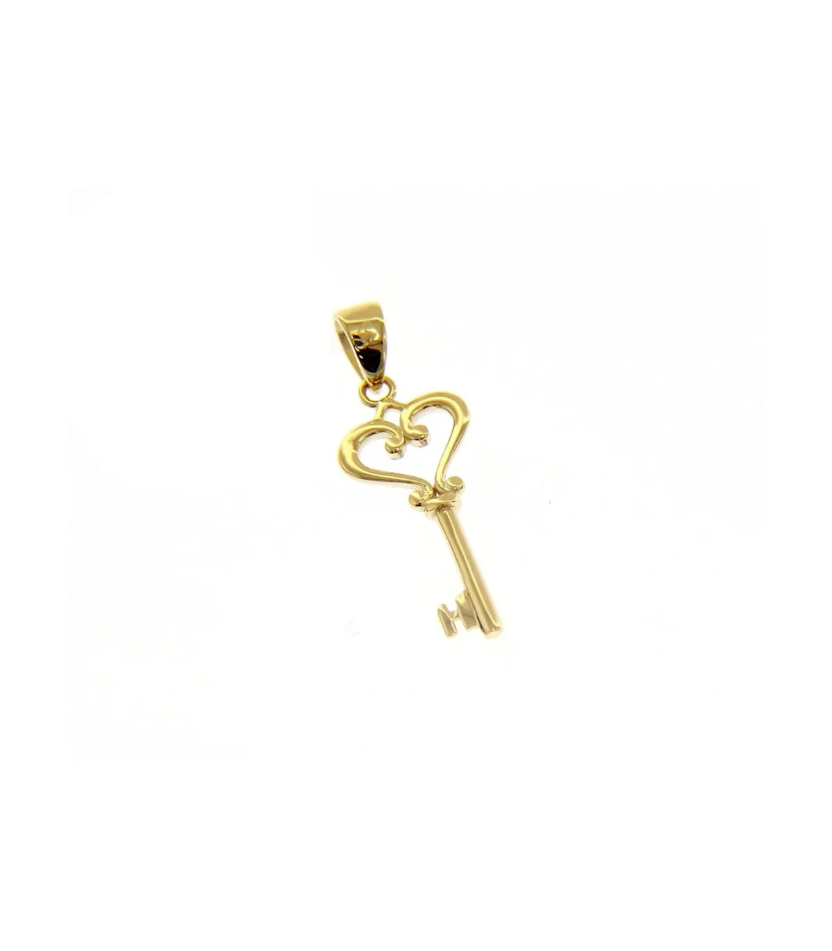Ciondolo Raggi Chiave Oro Giallo 9Kt