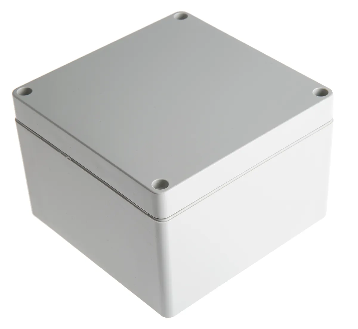 Contenitore Hammond in ABS 120 x 120 x 80.5mm, col. Grigio, IP66