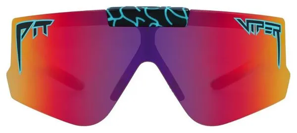Coppia di Pit Viper The Voltage Flip-Offs Goggles Black/Purple