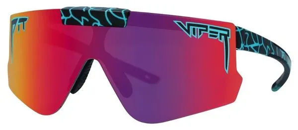 Coppia di Pit Viper The Voltage Flip-Offs Goggles Black/Purple