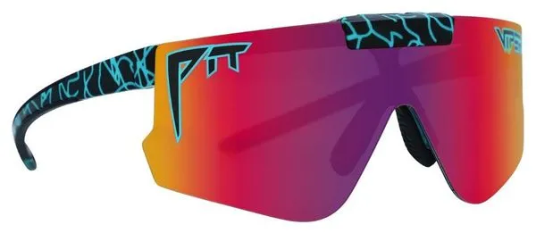 Coppia di Pit Viper The Voltage Flip-Offs Goggles Black/Purple