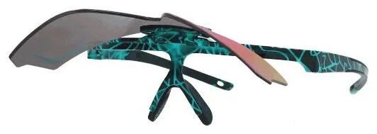 Coppia di Pit Viper The Voltage Flip-Offs Goggles Black/Purple