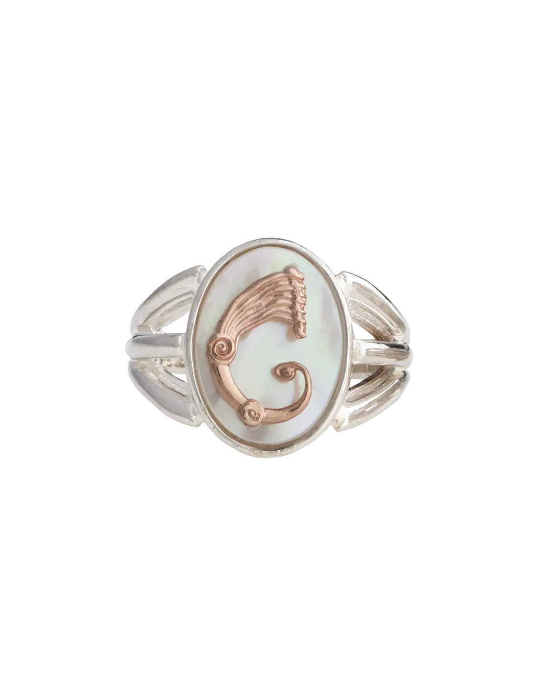 copy of Anello Drago elegant bianco