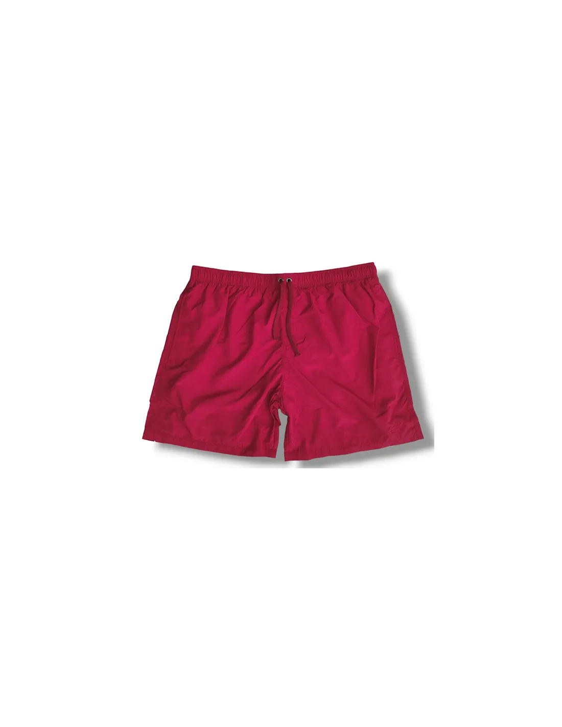 Costume da bagno uomo tinta unita taglie forti Maxfort art. rosso.