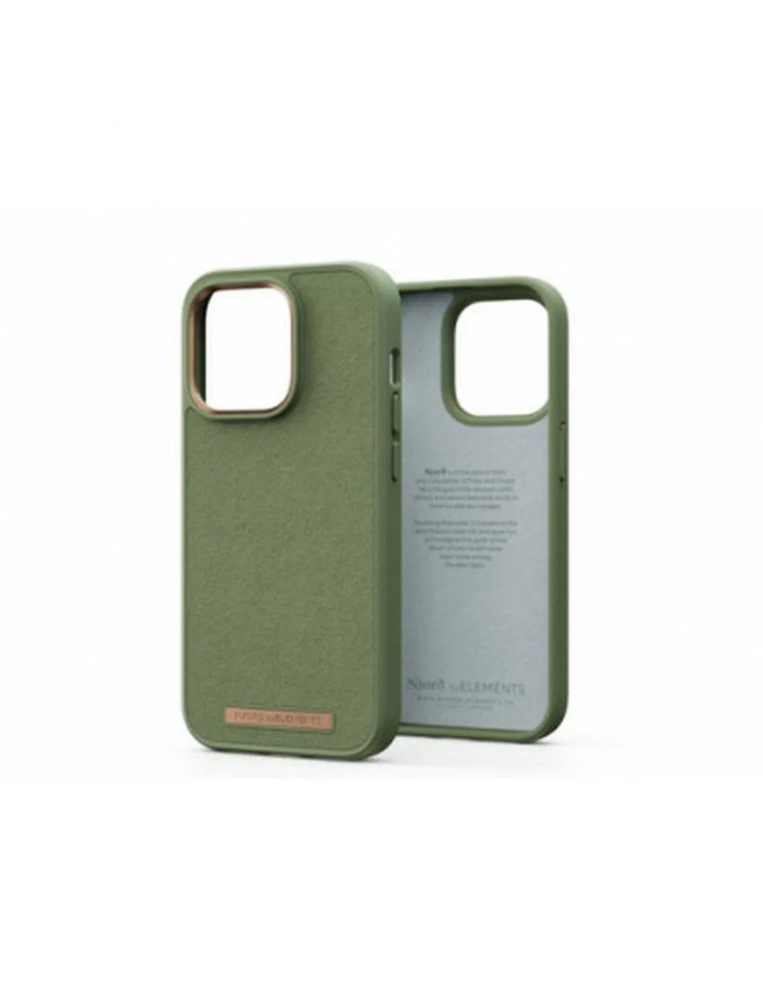 Custodia per Cellulare Njord Byelements Iphone 14 Pro Oliva