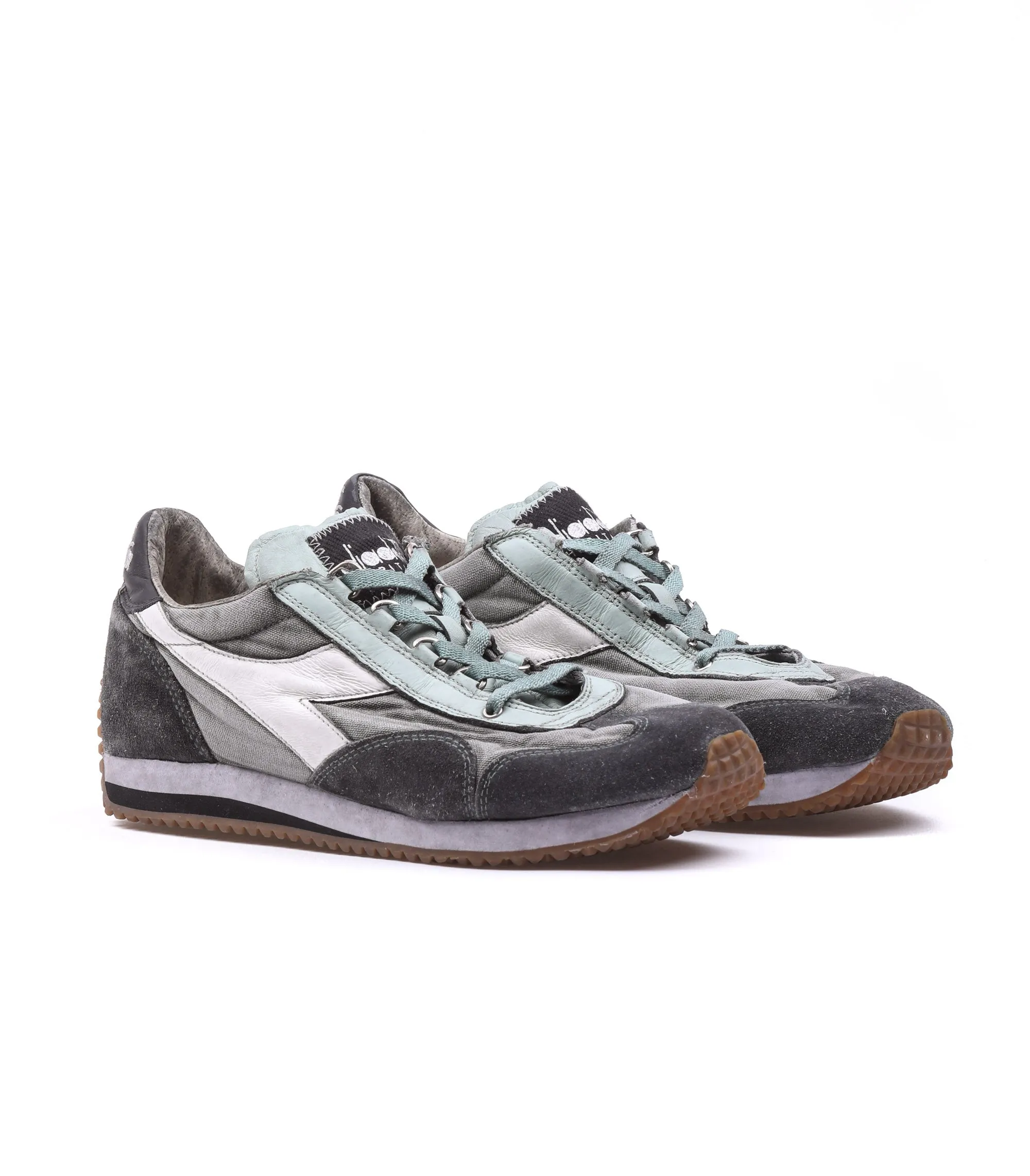 Diadora Equipe H Dirty Stone Wash Evo Verde Acqua Uomo