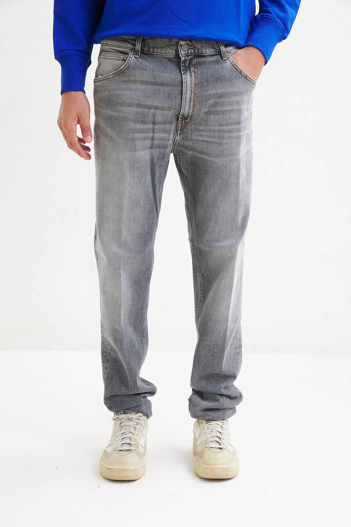 DONDUP Jeans PACO 34 INCHES grigio