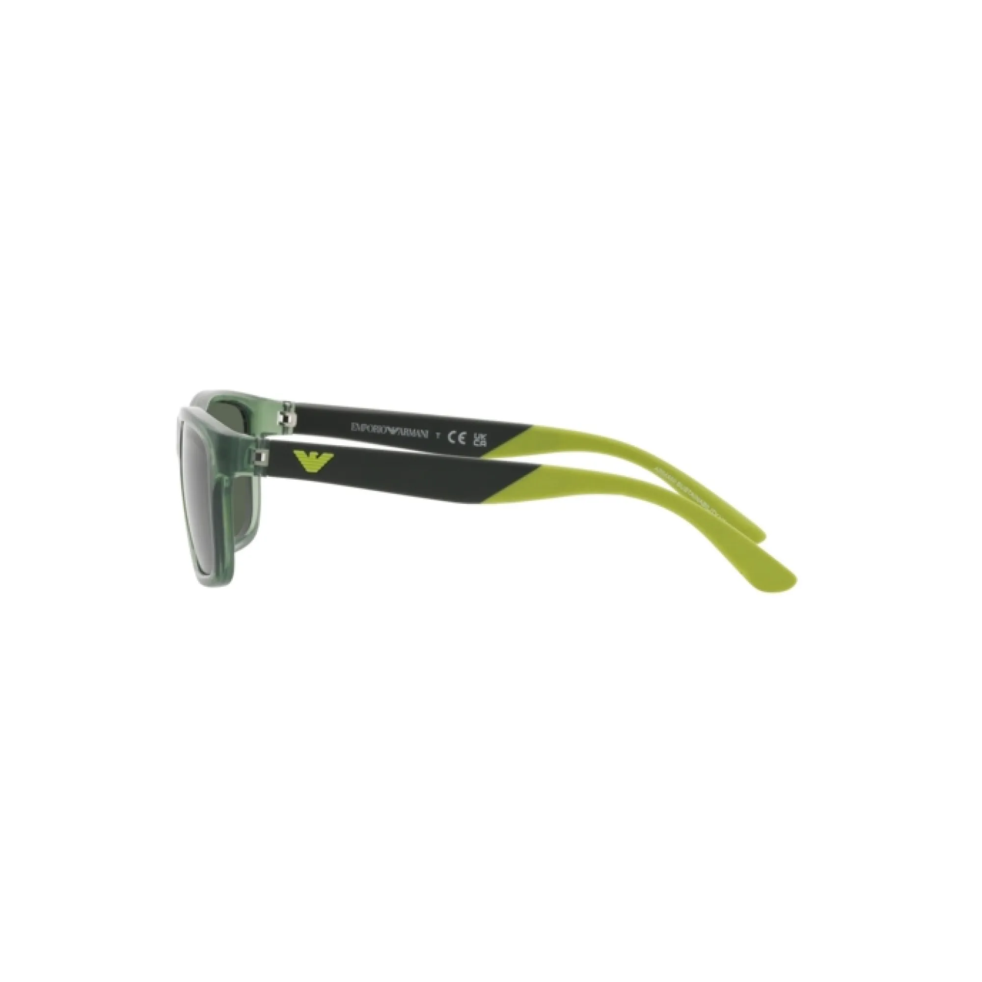   Emporio Armani EK 4002 - 535971 Verde Brillante Trasparente | Occhiale Da Sole Bambino 