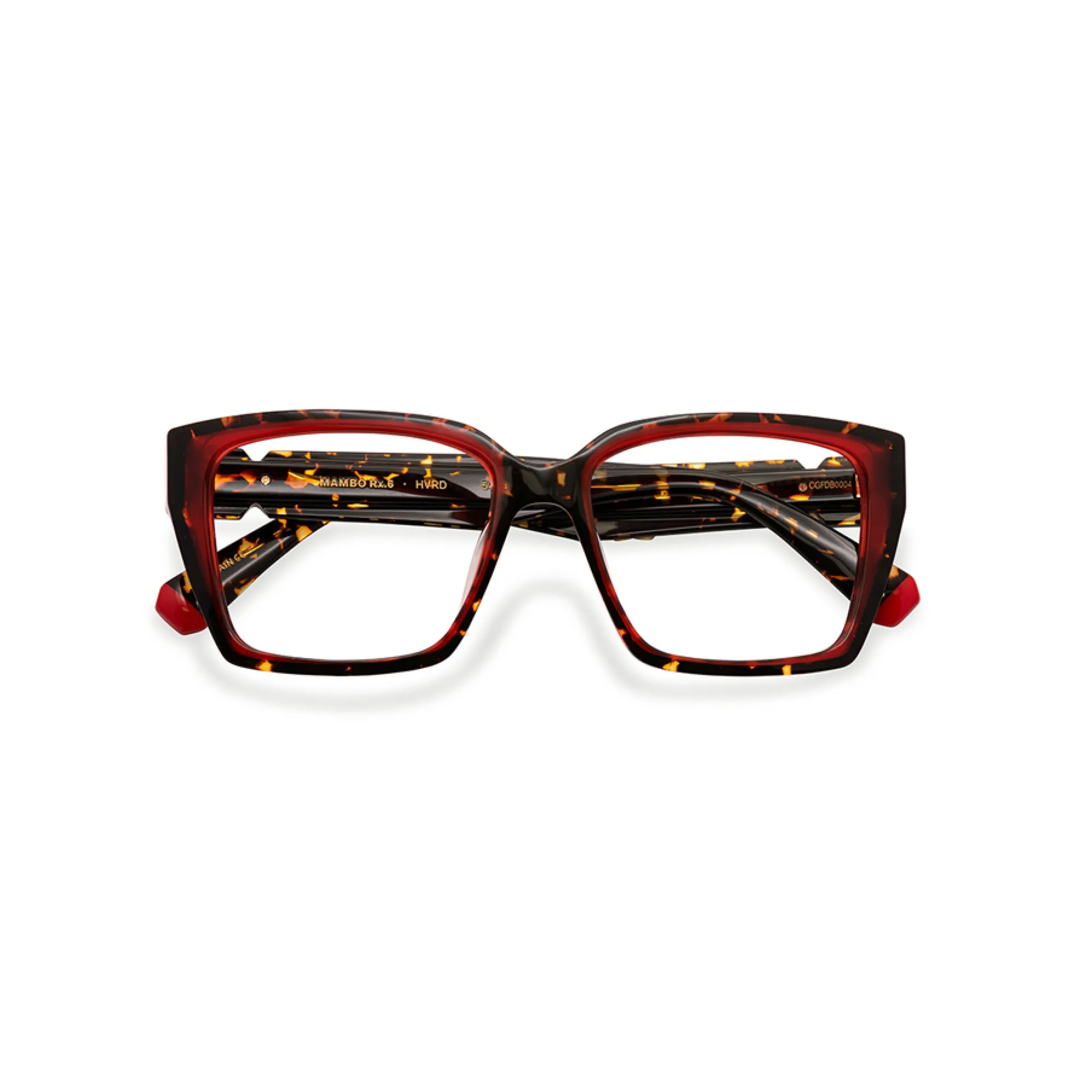   Etnia Barcelona MAMBO RX.6 - HVRD Rosso Avana | Occhiale Da Vista Donna 