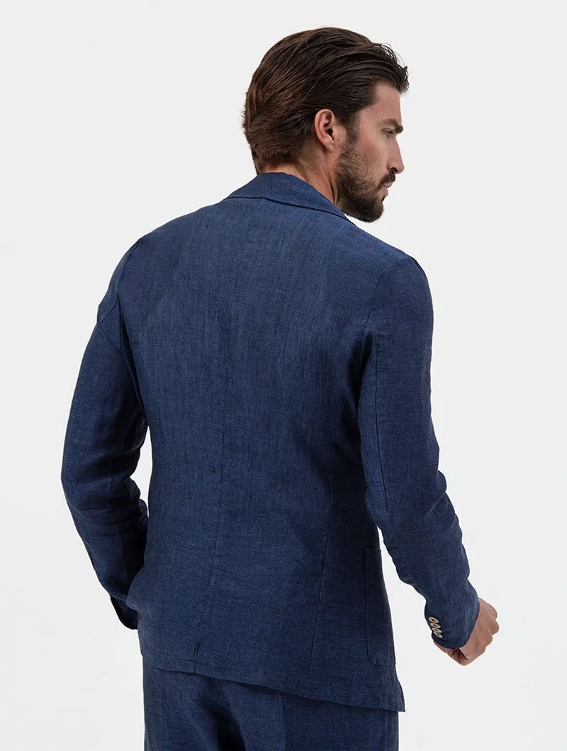FEDRO BLAZER MONOPETTO BLU